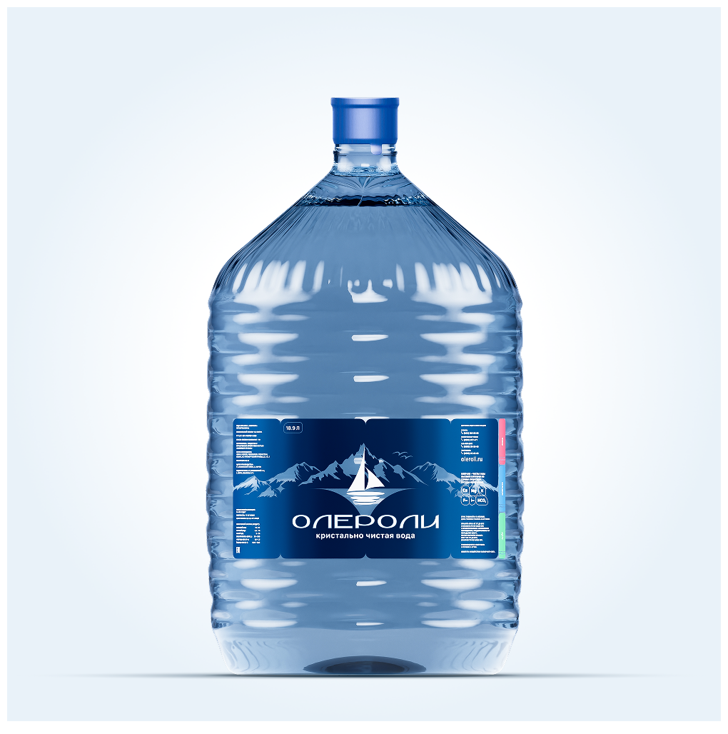 Доставка питьевой воды «Олероли» негазированной (18,9 литра в одноразовой таре)